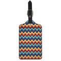 Native Tribal Inspired Pattern Print Luggage Tag