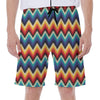 Native Tribal Inspired Pattern Print Men's Beach Shorts