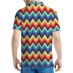 Native Tribal Inspired Pattern Print Men's Polo Shirt