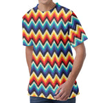 Native Tribal Inspired Pattern Print Men's Velvet T-Shirt