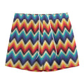 Native Tribal Inspired Pattern Print Mesh Shorts