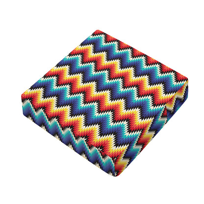 Native Tribal Inspired Pattern Print Outdoor Seat Cushion Cover