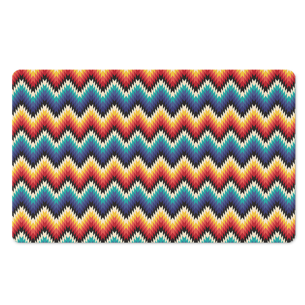 Native Tribal Inspired Pattern Print Polyester Doormat