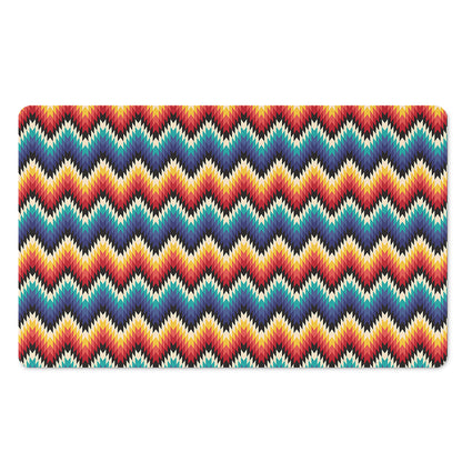 Native Tribal Inspired Pattern Print Polyester Doormat