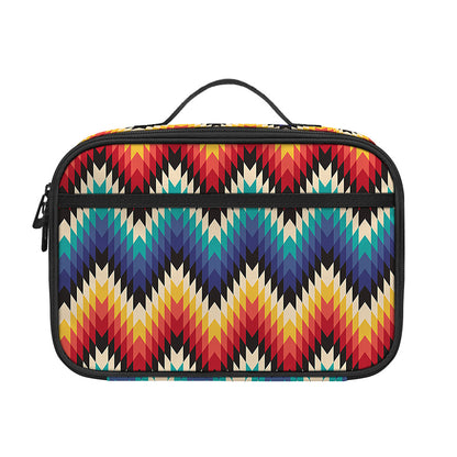 Native Tribal Inspired Pattern Print Portable Lunch Bag
