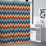 Native Tribal Inspired Pattern Print Premium Shower Curtain