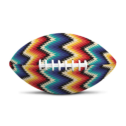 Native Tribal Inspired Pattern Print Rugby Ball