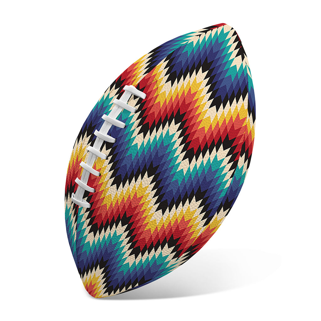 Native Tribal Inspired Pattern Print Rugby Ball