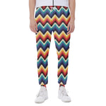 Native Tribal Inspired Pattern Print Scuba Joggers