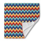 Native Tribal Inspired Pattern Print Silk Bandana