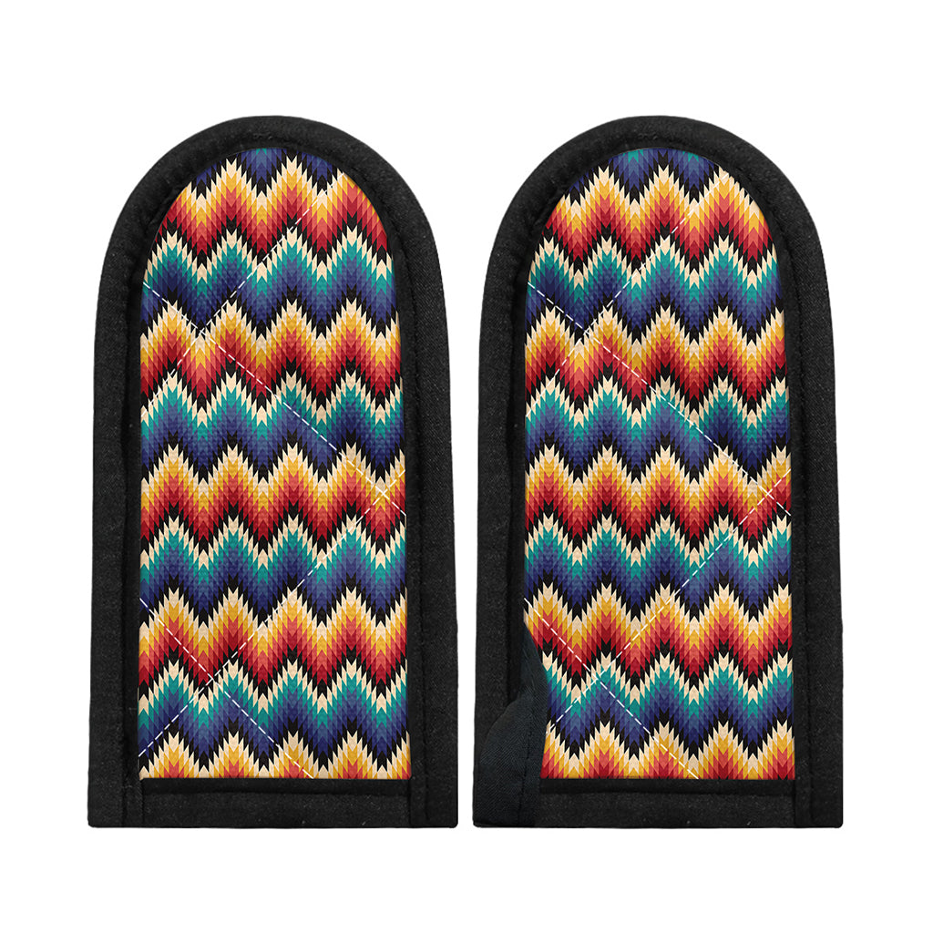 Native Tribal Inspired Pattern Print Skillet Handle Cover