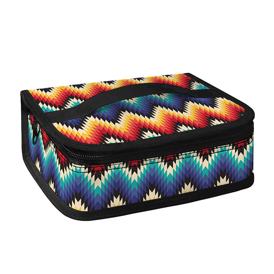 Native Tribal Inspired Pattern Print Small Lunch Bag