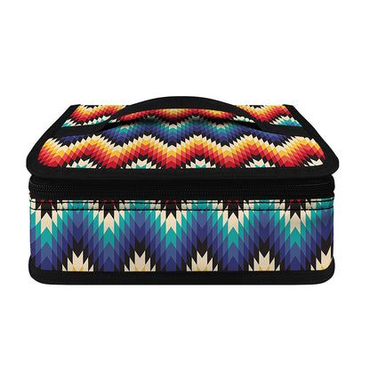 Native Tribal Inspired Pattern Print Small Lunch Bag