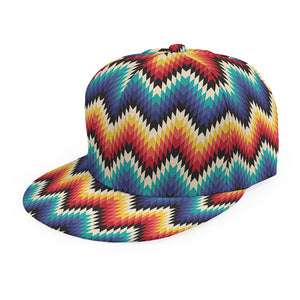 Native Tribal Inspired Pattern Print Snapback Cap