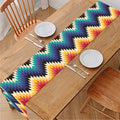 Native Tribal Inspired Pattern Print Table Runner