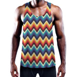 Native Tribal Inspired Pattern Print Training Tank Top
