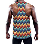 Native Tribal Inspired Pattern Print Training Tank Top