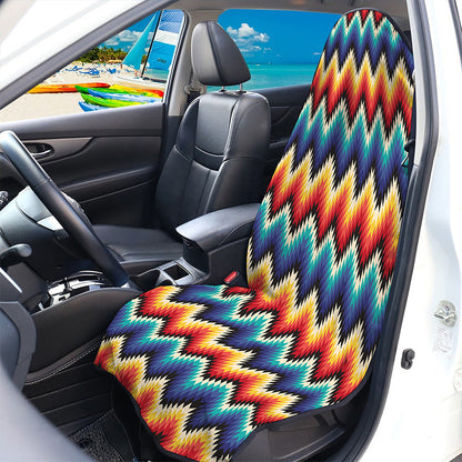 Native Tribal Inspired Pattern Print Waterproof Car Seat Cover