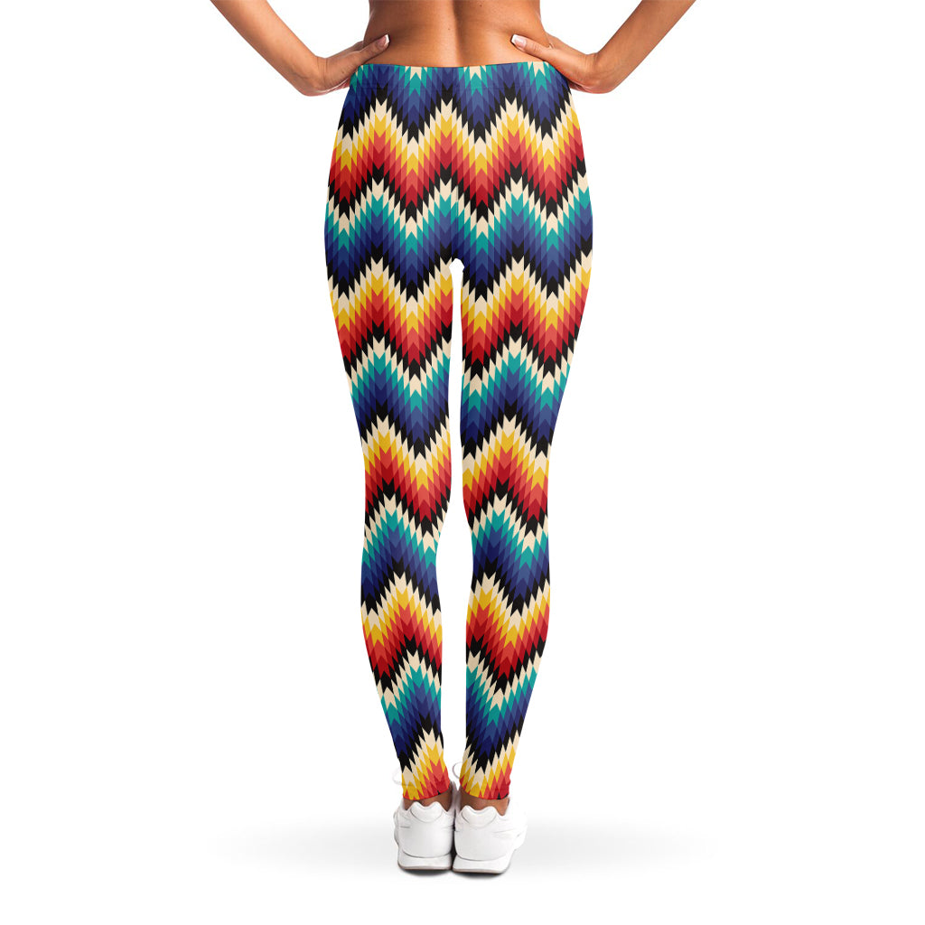 Native Tribal Inspired Pattern Print Women's Leggings