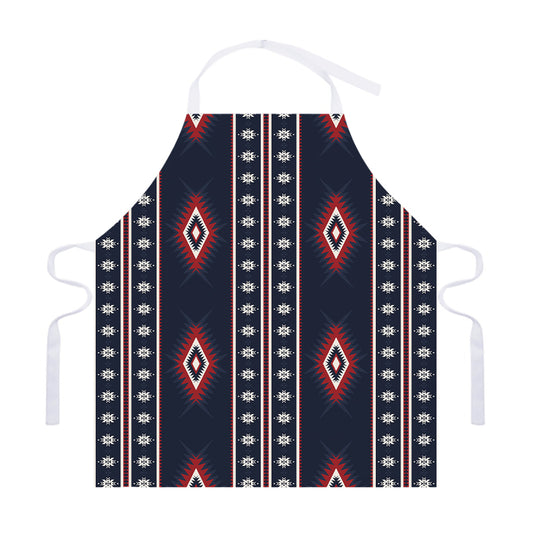 Native Tribal Navajo Pattern Print Adjustable Apron