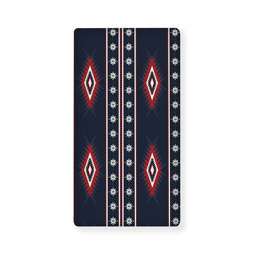 Native Tribal Navajo Pattern Print Baby Crib Sheet