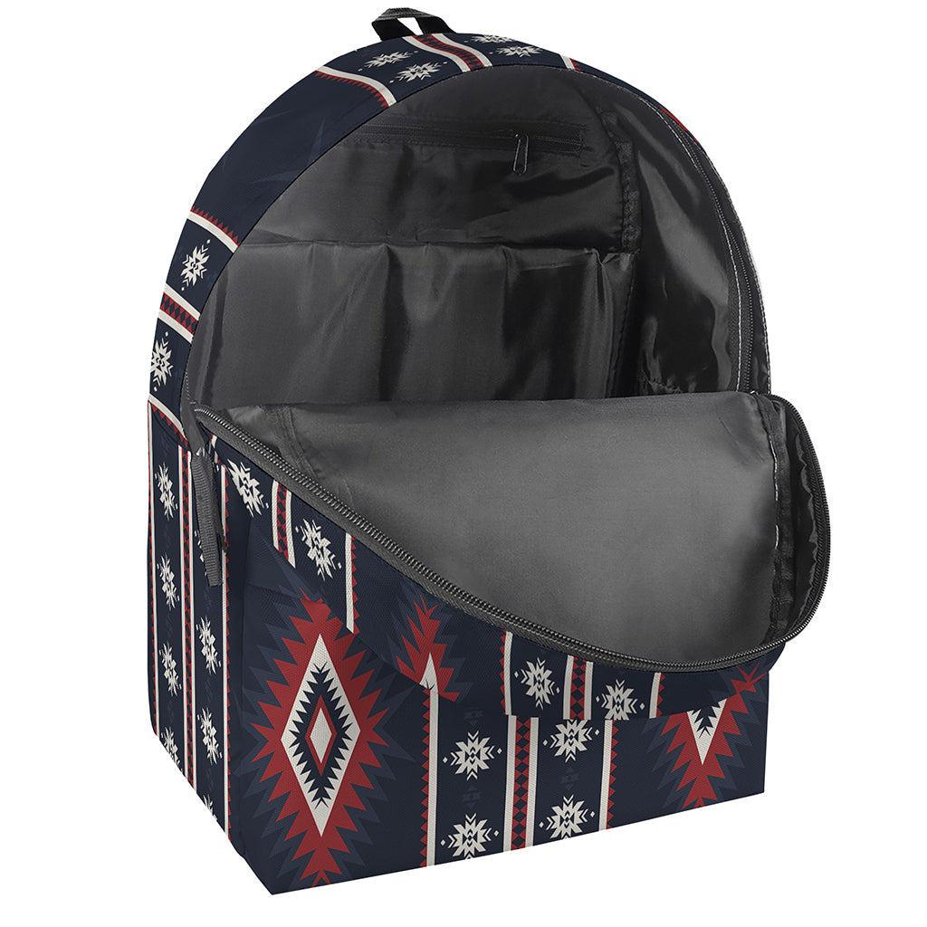 Native Tribal Navajo Pattern Print Backpack