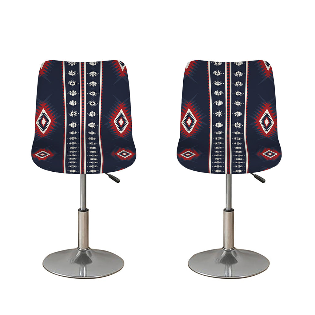 Native Tribal Navajo Pattern Print Bar Stool Covers