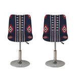 Native Tribal Navajo Pattern Print Bar Stool Covers