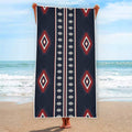 Native Tribal Navajo Pattern Print Beach Towel