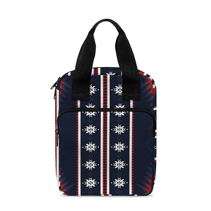 Native Tribal Navajo Pattern Print Bible Tote Bag