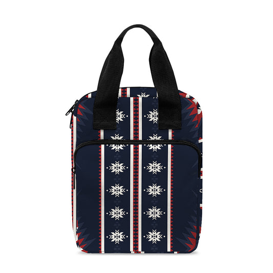 Native Tribal Navajo Pattern Print Bible Tote Bag