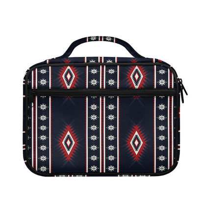 Native Tribal Navajo Pattern Print Briefcase Bible Bag