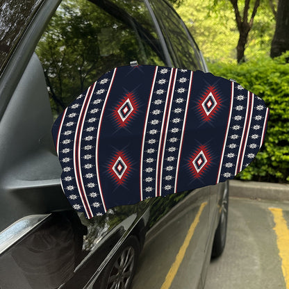 Native Tribal Navajo Pattern Print Car Side Mirror Covers