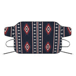 Native Tribal Navajo Pattern Print Car Windshield Snow Cover