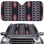 Native Tribal Navajo Pattern Print Car Windshield Sun Shade