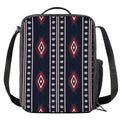 Native Tribal Navajo Pattern Print Crossbody Lunch Bag