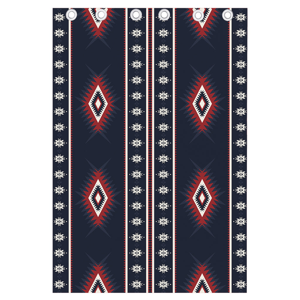 Native Tribal Navajo Pattern Print Curtain