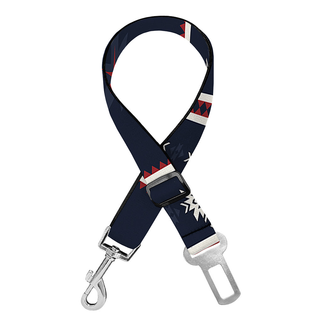 Native Tribal Navajo Pattern Print Dog Seat Belt