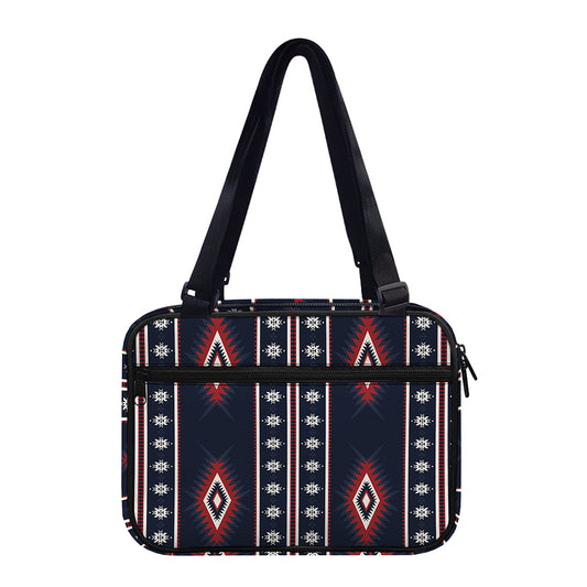 Native Tribal Navajo Pattern Print Double Strap Bible Bag