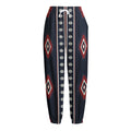 Native Tribal Navajo Pattern Print Fleece Lined Knit Pants