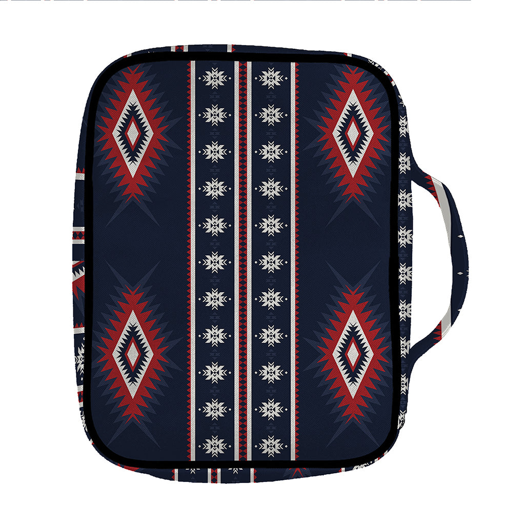 Native Tribal Navajo Pattern Print Front Pocket Bible Bag