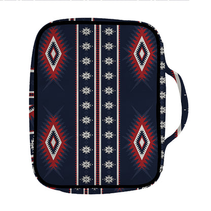 Native Tribal Navajo Pattern Print Front Pocket Bible Bag