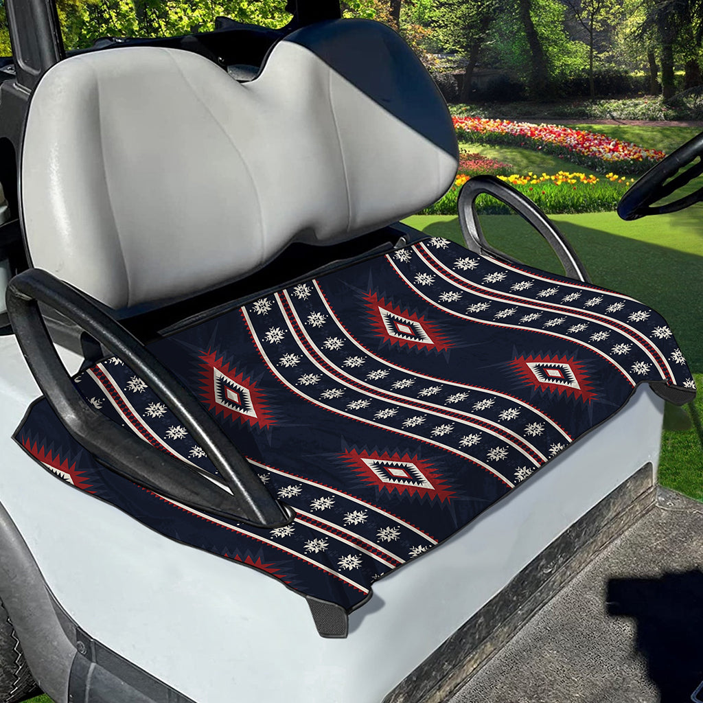 Native Tribal Navajo Pattern Print Golf Cart Seat Cover