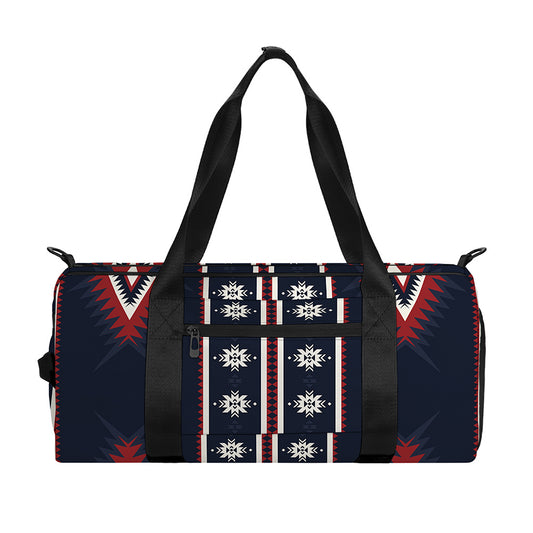 Native Tribal Navajo Pattern Print Gym Bag