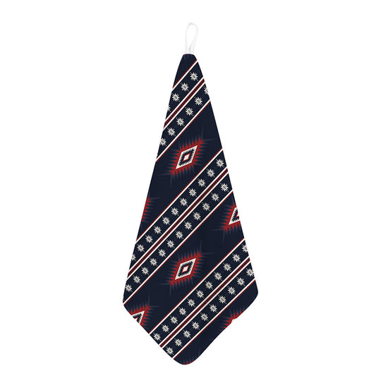 Native Tribal Navajo Pattern Print Hand Towel