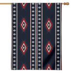 Native Tribal Navajo Pattern Print House Flag