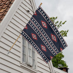 Native Tribal Navajo Pattern Print House Flag