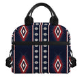 Native Tribal Navajo Pattern Print Insulated Lunch Bag