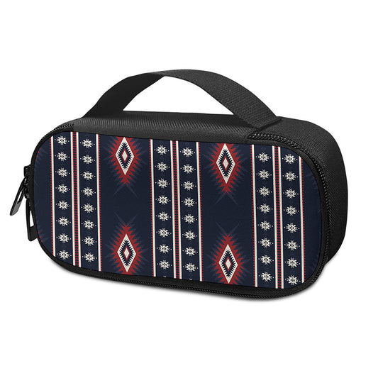 Native Tribal Navajo Pattern Print Insulin Cooler Travel Case