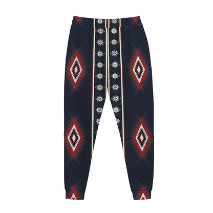 Native Tribal Navajo Pattern Print Jogger Pants